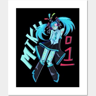 Robo-Miku Posters and Art